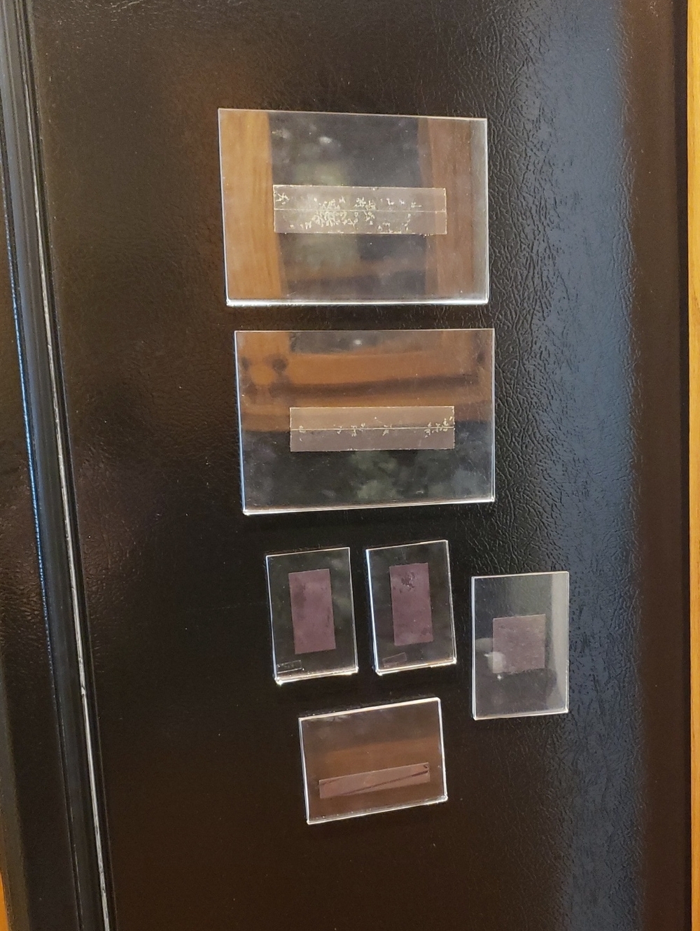 Clear Acrylic Picture/Label Holders - Set Of 6